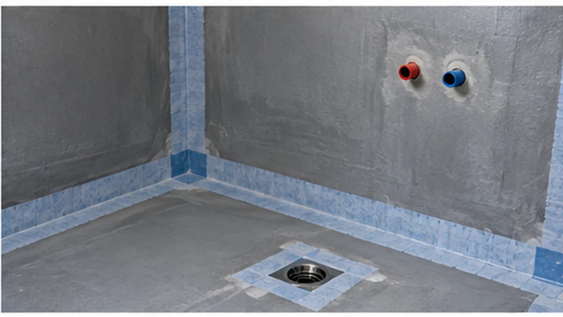 Dachgeschossbad mit Dusche, Badewanne und WC