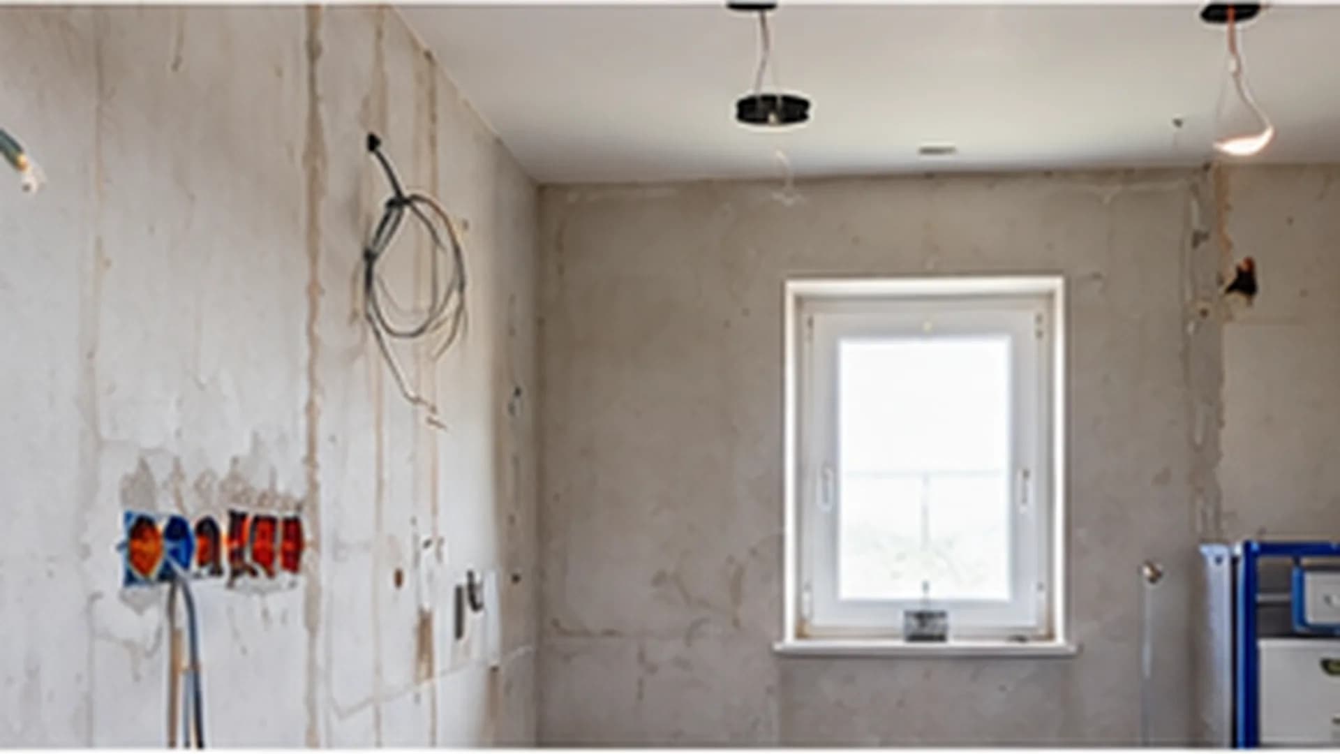 Dachgeschossbad mit Dusche, Badewanne und WC