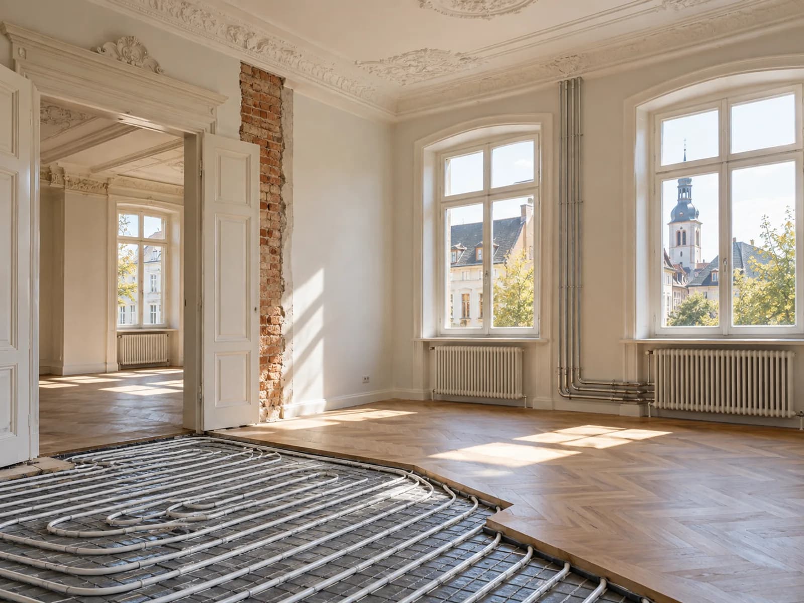 Altbausanierung in Groß-Umstadt mit moderner Gebäudetechnik