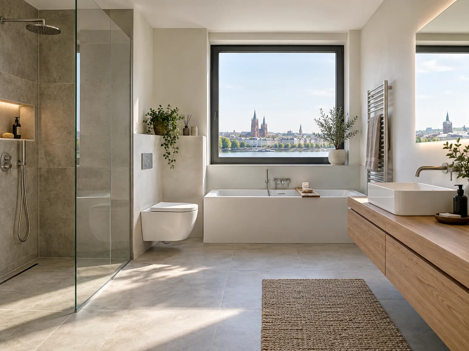 Modernes Badezimmer in Mainz