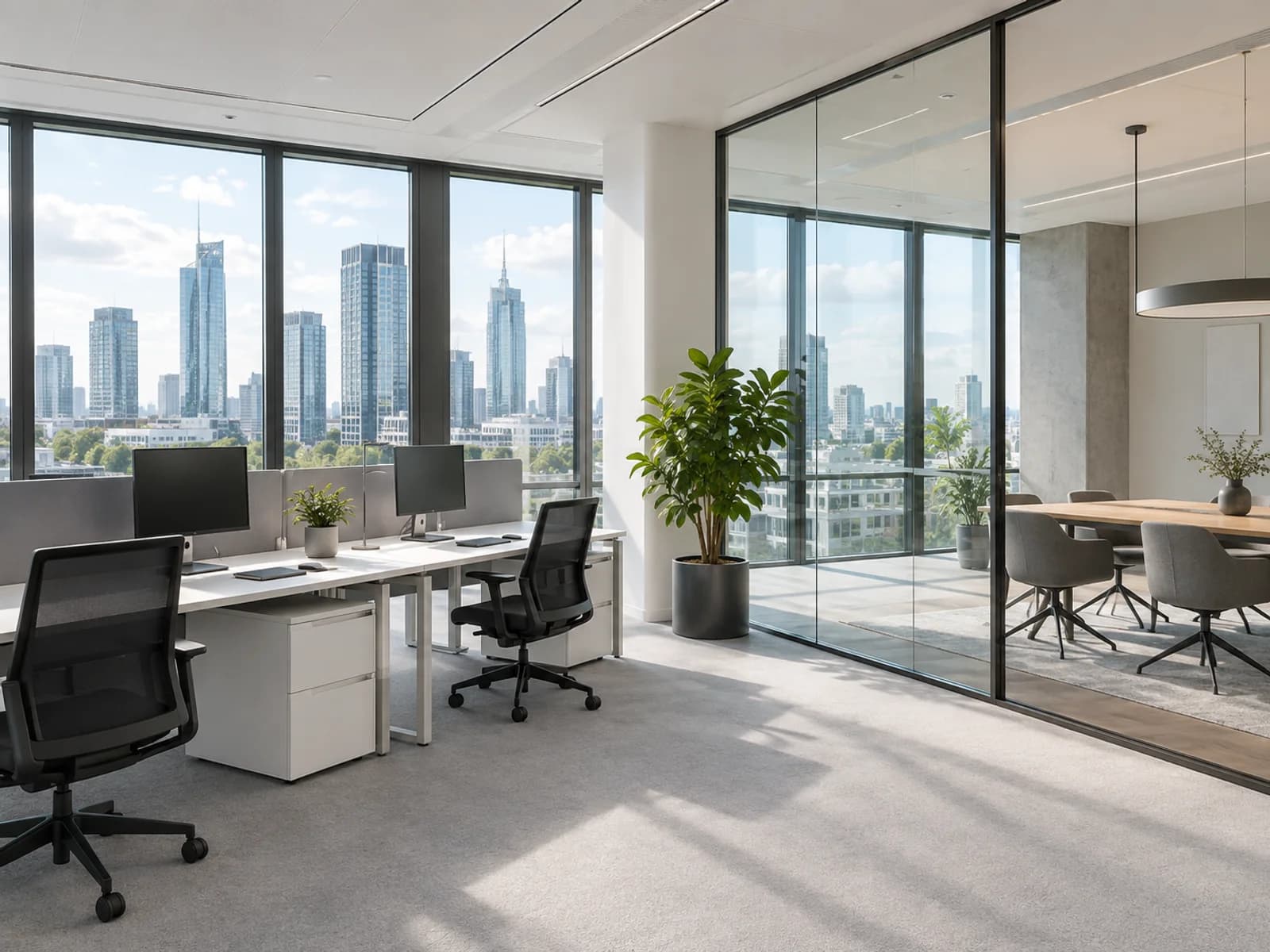 Büroumbau und Gewerbesanierung in Eschborn