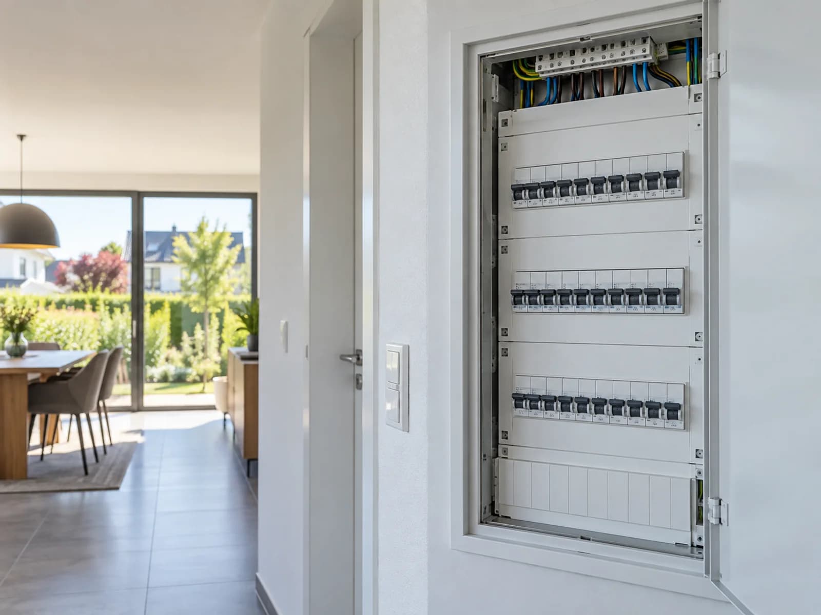 Elektroinstallation bei Wohnungssanierung in Karben