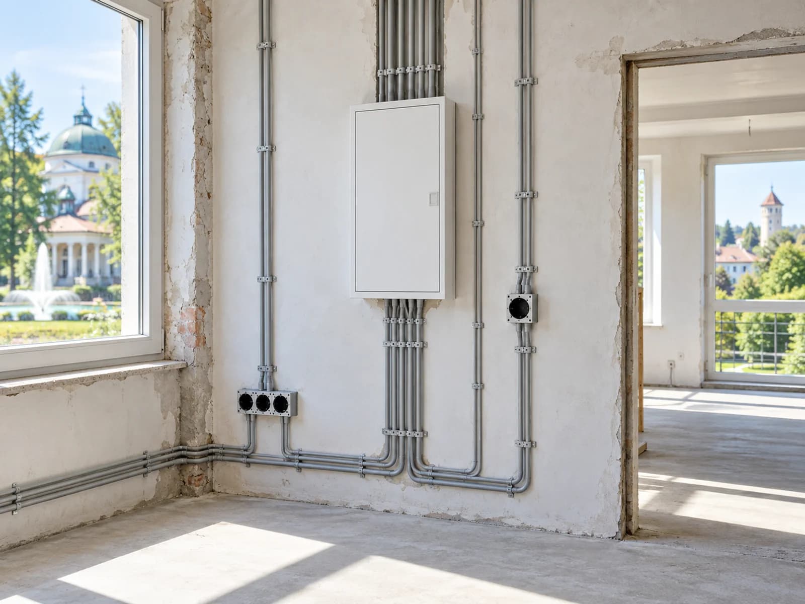 Elektrotechnik bei Wohnungssanierung in Bad Nauheim