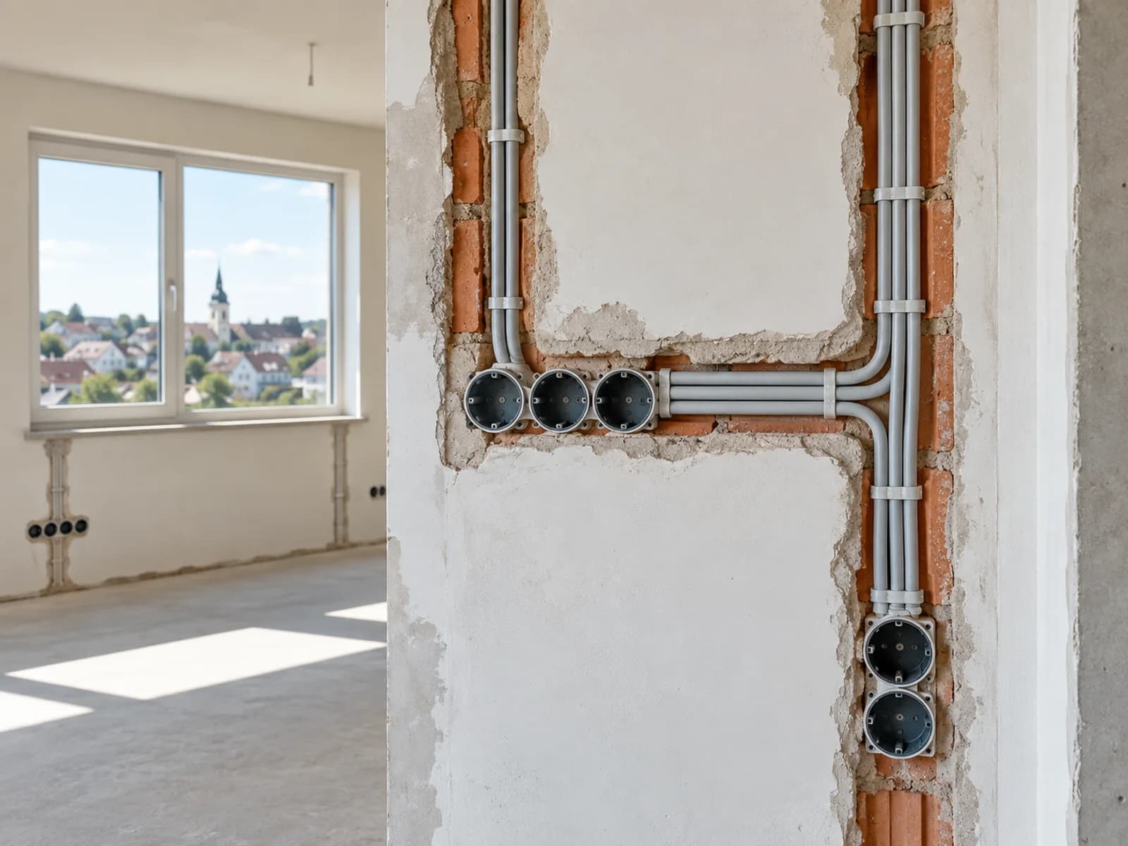 Elektrotechnik bei Wohnungssanierung in Bruchköbel