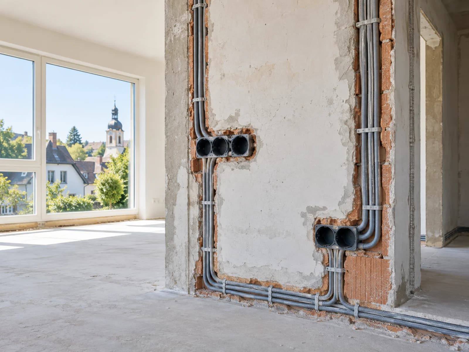 Elektrotechnik bei Wohnungssanierung in Dieburg