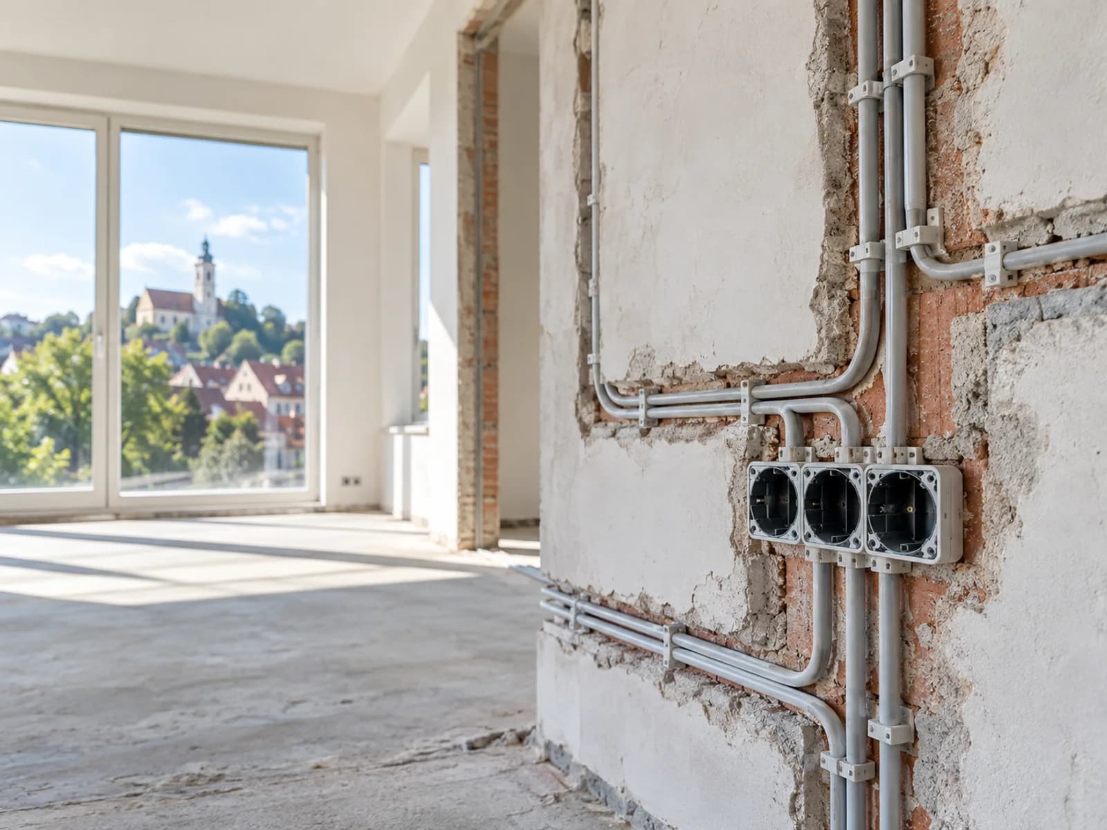 Elektrotechnik bei Wohnungssanierung in Friedberg Hessen
