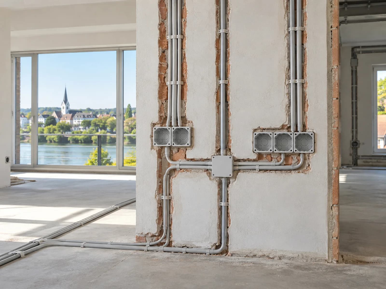 Elektrotechnik bei Wohnungssanierung in Ginsheim-Gustavsburg