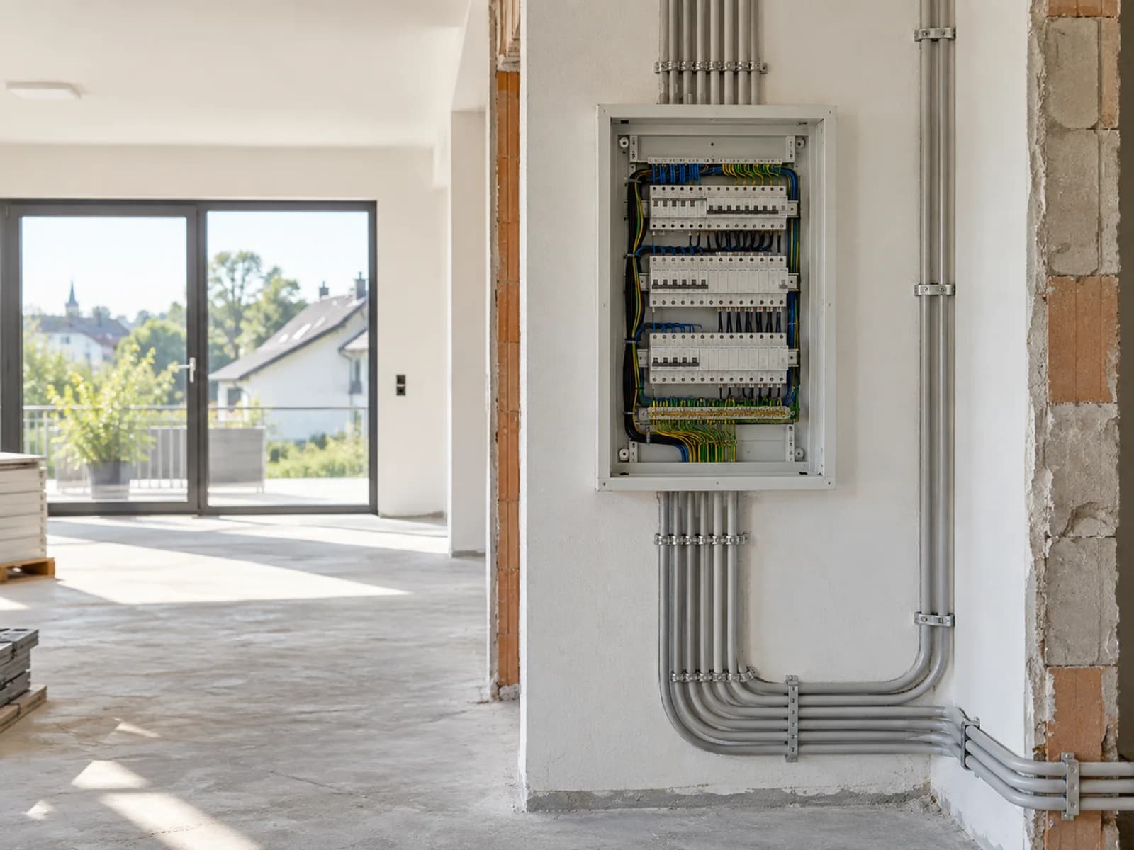 Elektrotechnik bei Wohnungssanierung in Hainburg