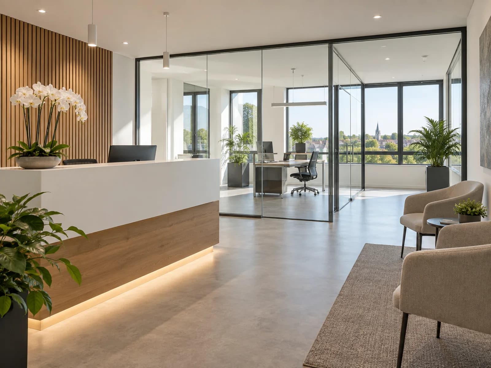 Modernisierte Büro- oder Praxisfläche