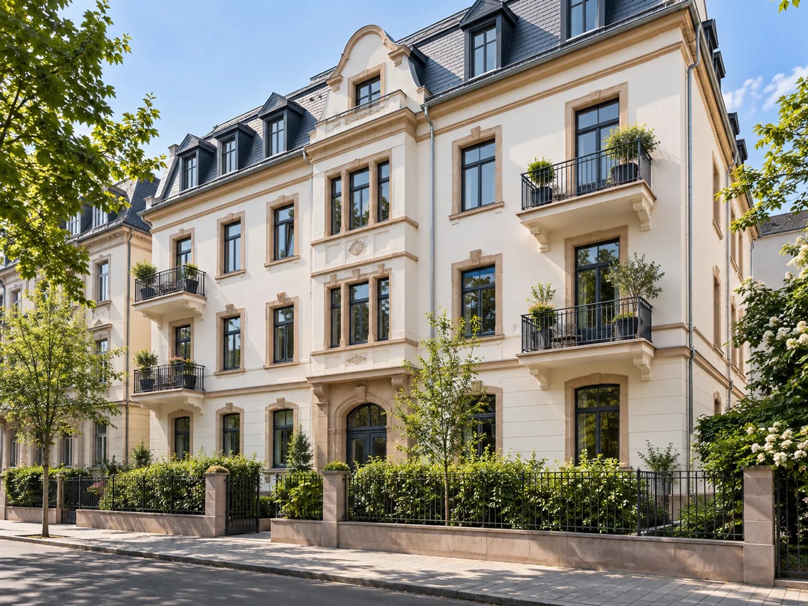 Modernisiertes Wohnhaus in Mainz