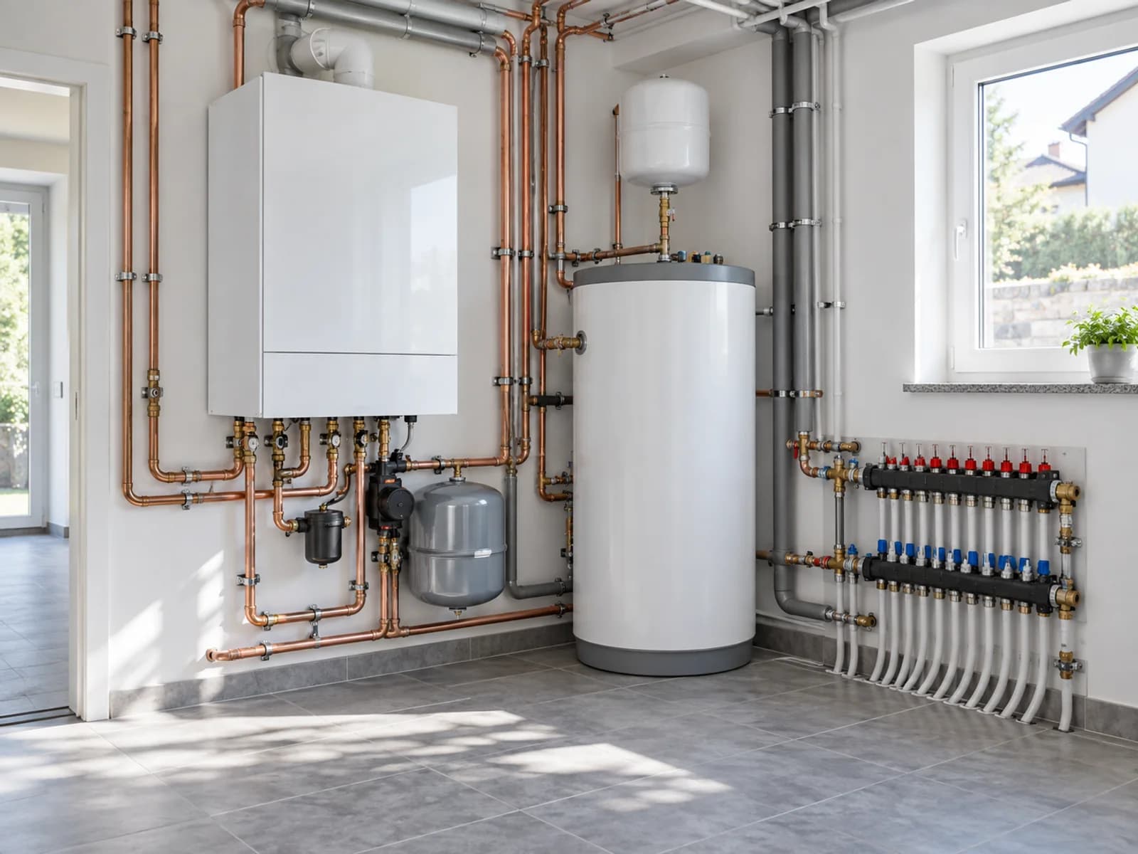 SHK-Arbeiten bei einer Sanierung in Bad Homburg