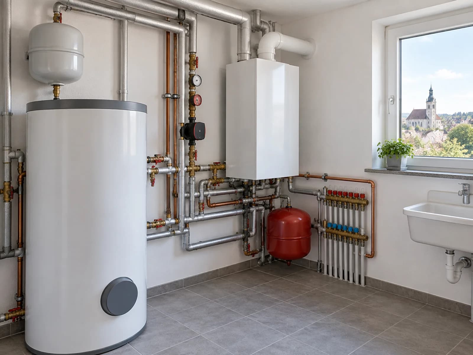 Heizung und Sanitär bei Sanierung in Friedberg Hessen