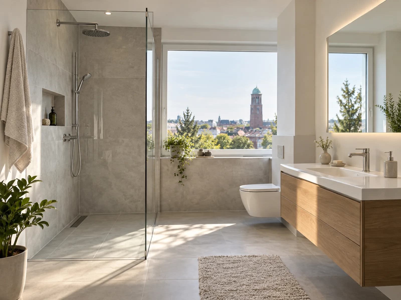 Neues Badezimmer in Darmstadt