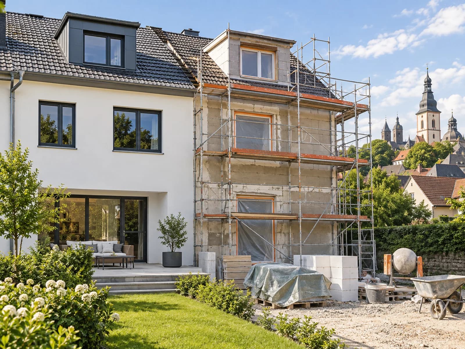 Sanierungsprojekt in Friedberg Hessen mit RADEX