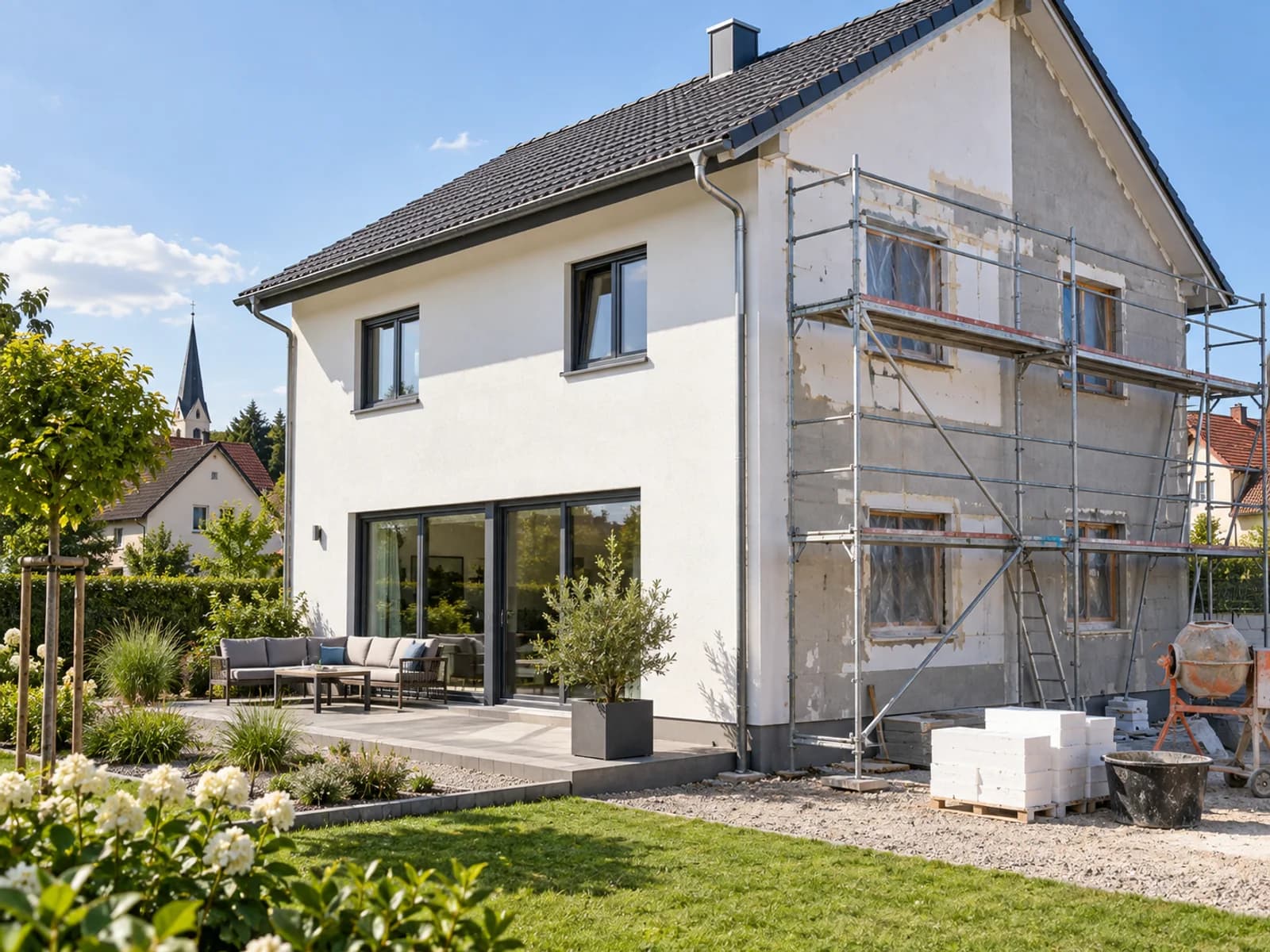 Sanierung in Büttelborn für Haus Wohnung und Bad mit RADEX