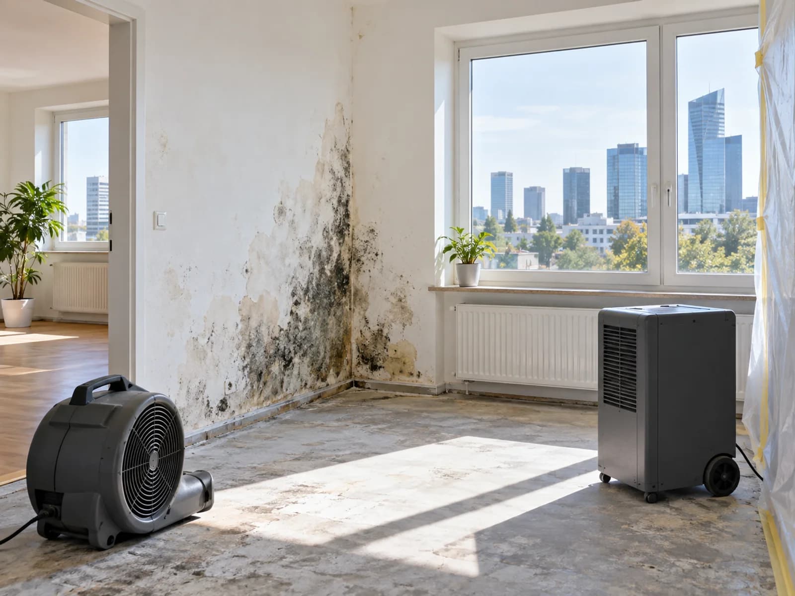 Schimmelprüfung und Asbestsanierung in Eschborn