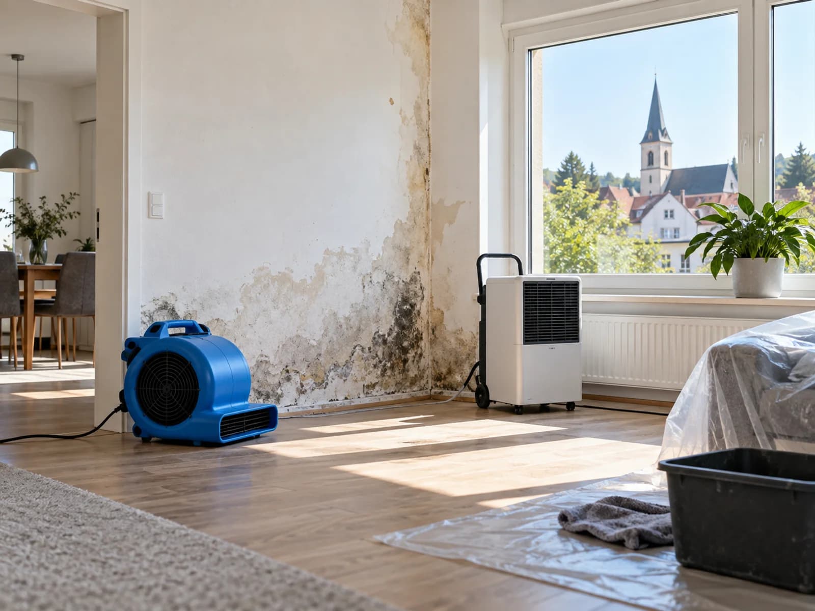 Wasserschaden Schimmel in Erzhausen