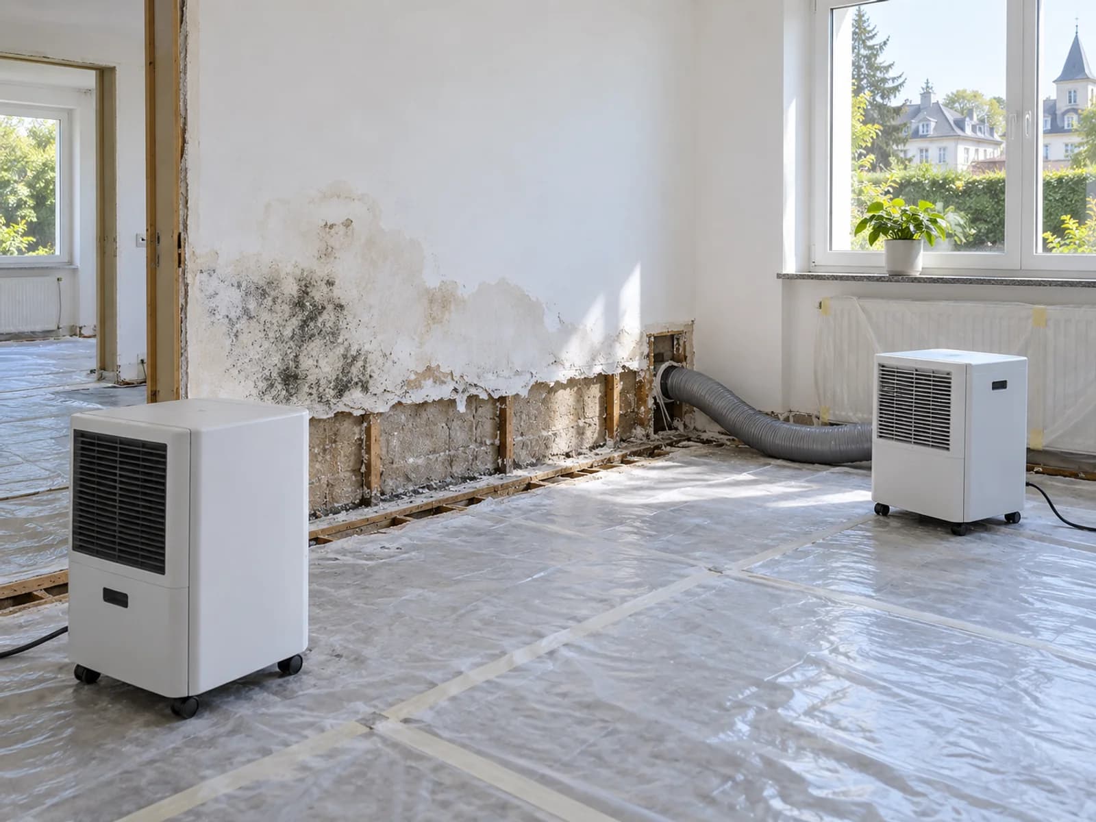 Notfallhilfe bei Wasserschaden und Schimmel in Bad Homburg