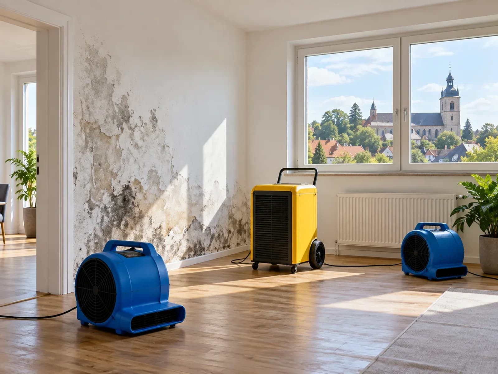 Notsanierung bei Wasserschaden und Schimmel in Friedberg Hessen
