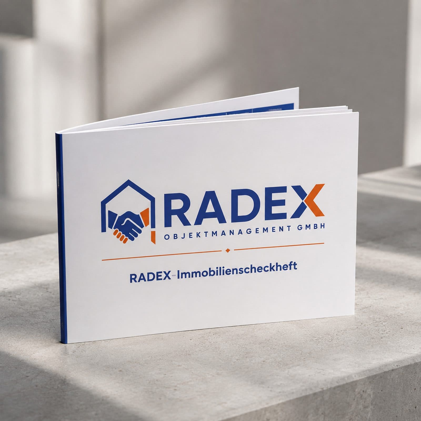 RADEX RADEX-Scheckheft für die Immobilie — Produktansicht